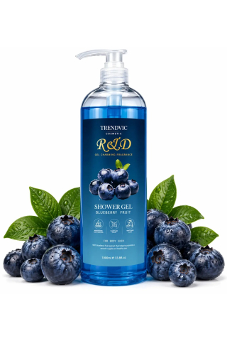 Gel de duș - Gel de Dus Trendvic Cosmetic Afine 1000ml