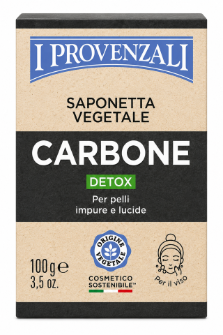 Săpunuri - I Provenzali Sapun Carbone Detox 100g