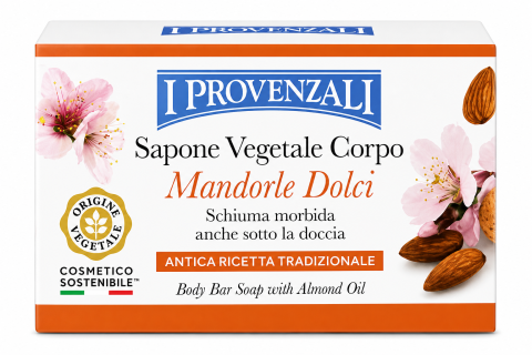 Săpunuri - I Provenzali Sapun Solid Migdale Dulci 250g