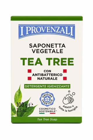 Săpunuri - I Provenzali Sapun Vegetal Tea Tree 100g