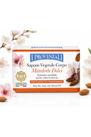 Săpunuri - Sapun Solid Corp Migdale Dulci 250g - Extra Catifelat, Nutritiv, Origine Vegetală