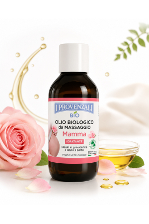 Îngrijirea corpului - Ulei de Masaj Mamma Bio 200 ml - Antivergeturi, Sarcină & După Naștere