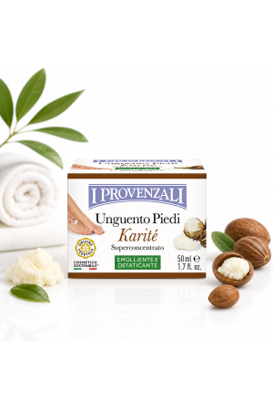 Îngrijire mâini și picioare - Unguent Picioare Karité Superconcentrat 50 ml - Emolient, Reparare Călcâie, Hidratare Intensă