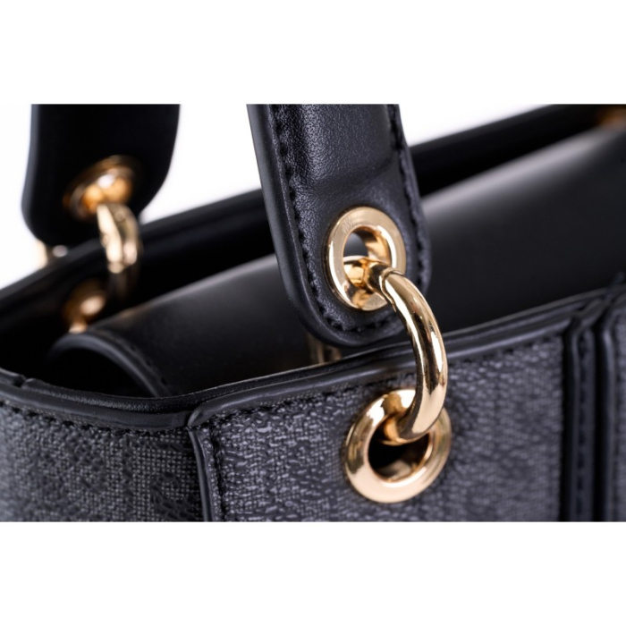 Geantă de mână din piele ecologică cu logo PIERRE CARDIN [4]