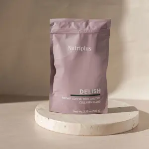 NUTRIPLUS Cafea Instant cu Mix de Cicoare si Colagen 100g [2]