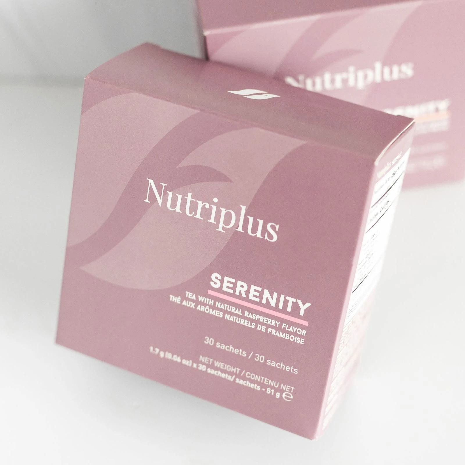 NUTRIPLUS Ceai Serenity cu Zmeura 30 buc [2]