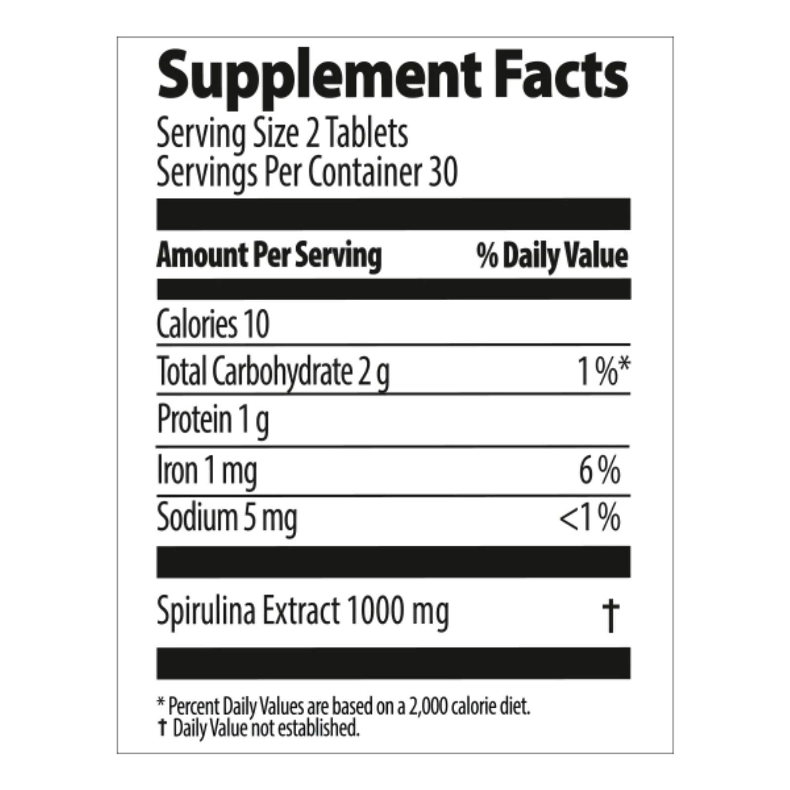 NUTRIPLUS Spirulina 60 tab [2]