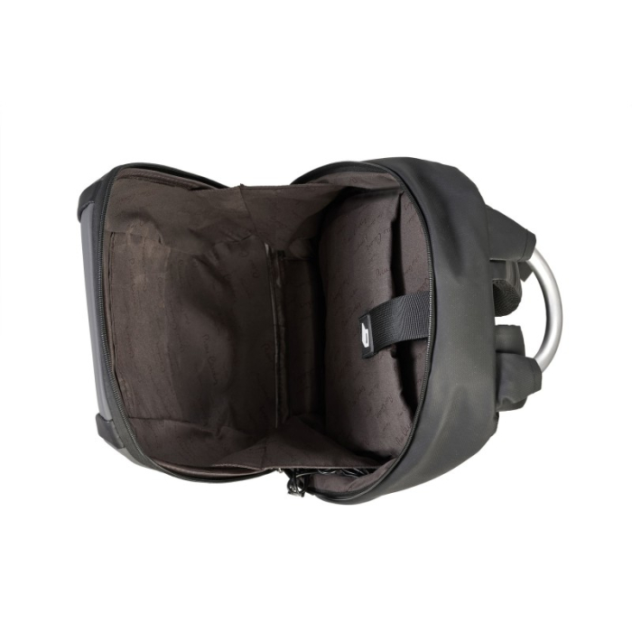 Rucsac Pierre Cardin port laptop cu buzunare multiple și port USB [3]