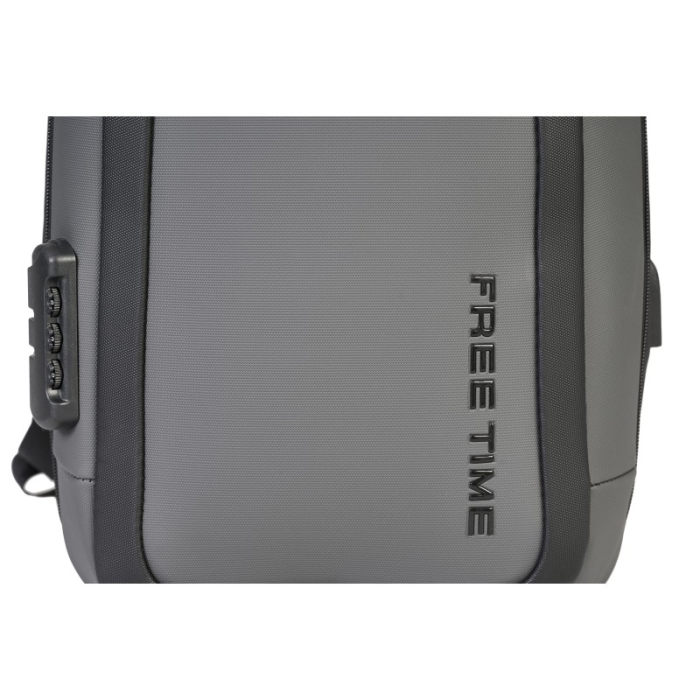 Rucsac Pierre Cardin port laptop cu buzunare multiple și port USB [20]