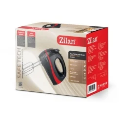 Mixer electric 300W, Zilan ZLN8402, 5 viteze, functie Turbo, negru [4]