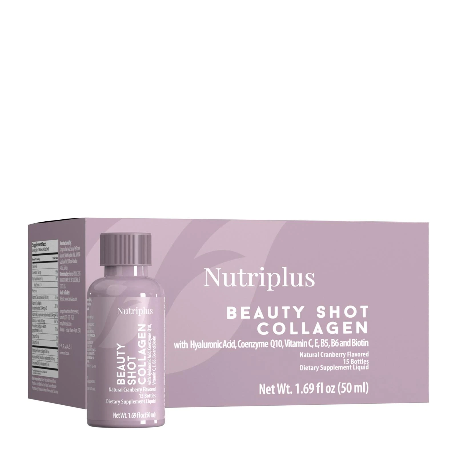 NUTRIPLUS Beauty Shot Colagen 15 buc
