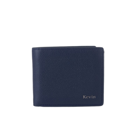 Portofel bărbătesc Kevin Jeans cu margine cusută și logo [3]