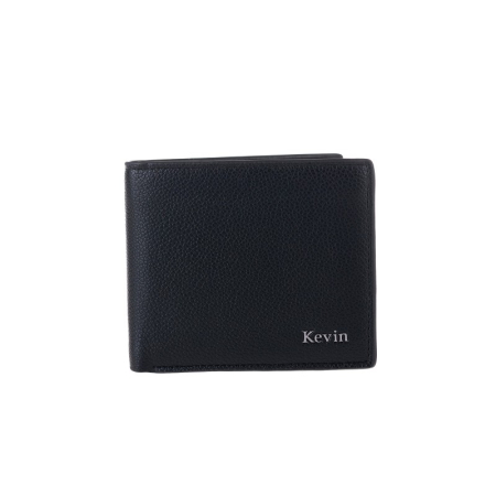 Accesorii Bărbați - Portofel bărbătesc Kevin Jeans cu margine cusută și logo