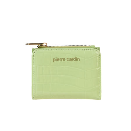 Accesorii femei - Portofel cu fermoar din piele ecologică PIERRE CARDIN
