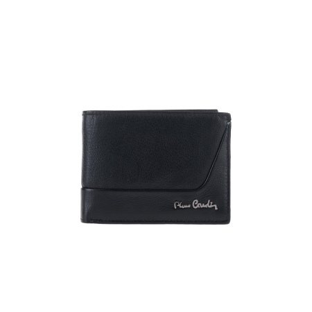Accesorii Bărbați - Portofel din piele Pierre Cardin cu logo metalic