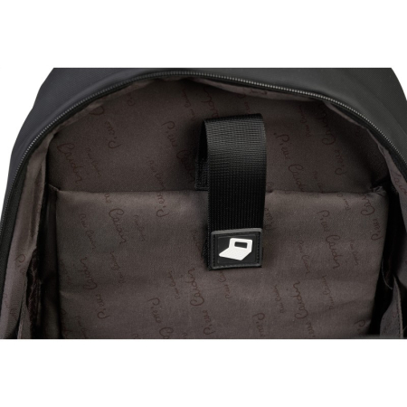 Rucsac Pierre Cardin port laptop cu buzunare multiple și port USB [14]