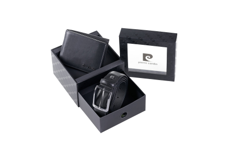 SET CUREA ȘI PORTOFEL din Piele Pierre Cardin