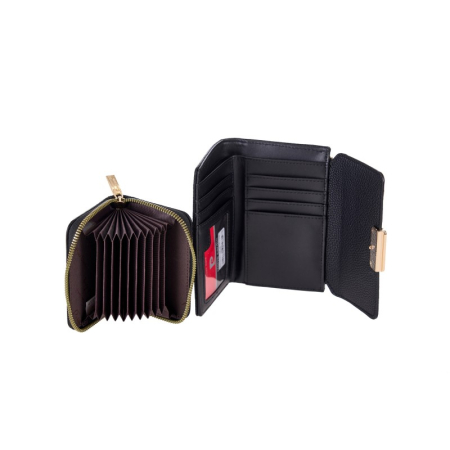 SET POȘETĂ + PORTCARD DIN PIELE ECO PENTRU DAMĂ - [3]