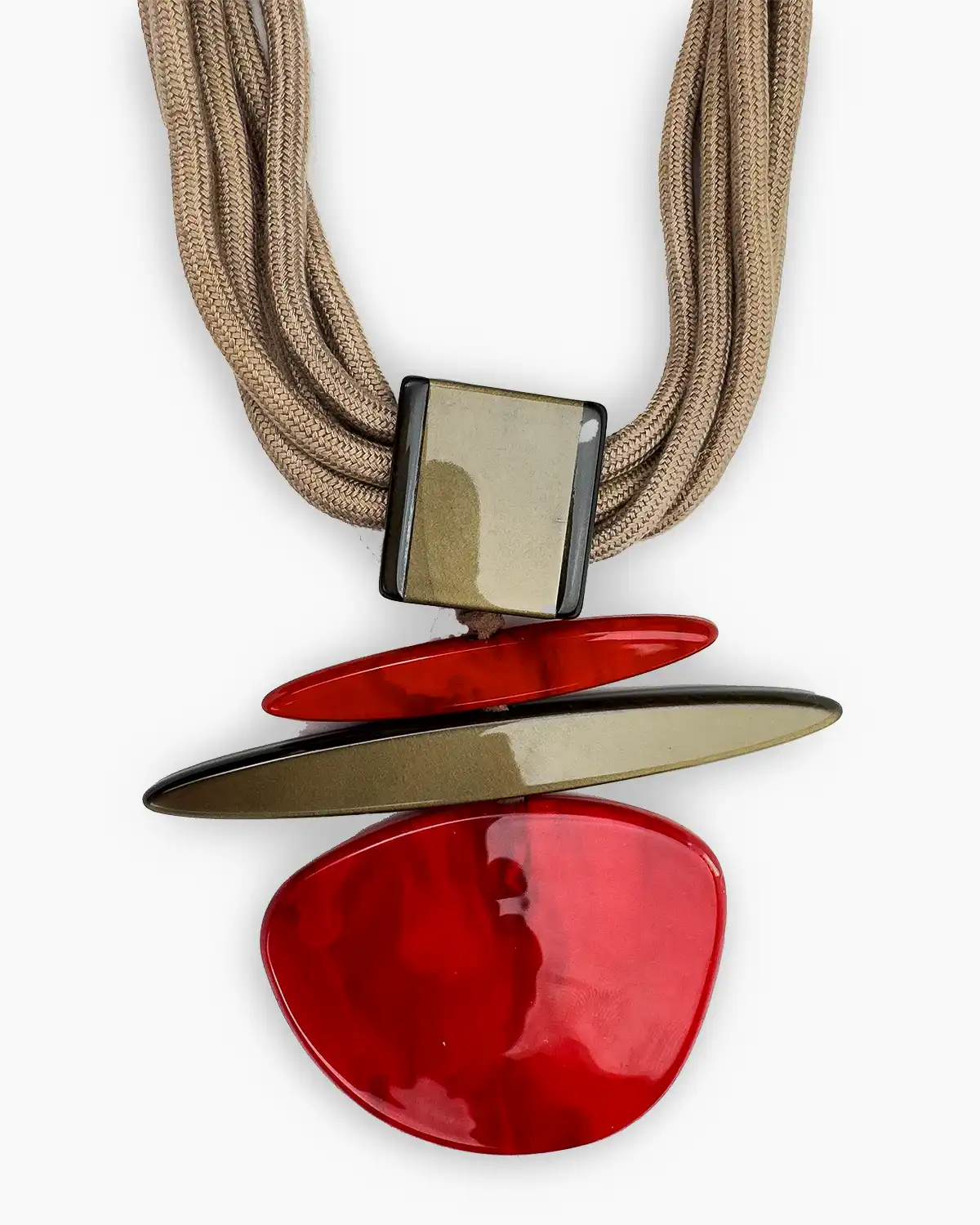 Colier Magdy Aria di Capri roșu [2]