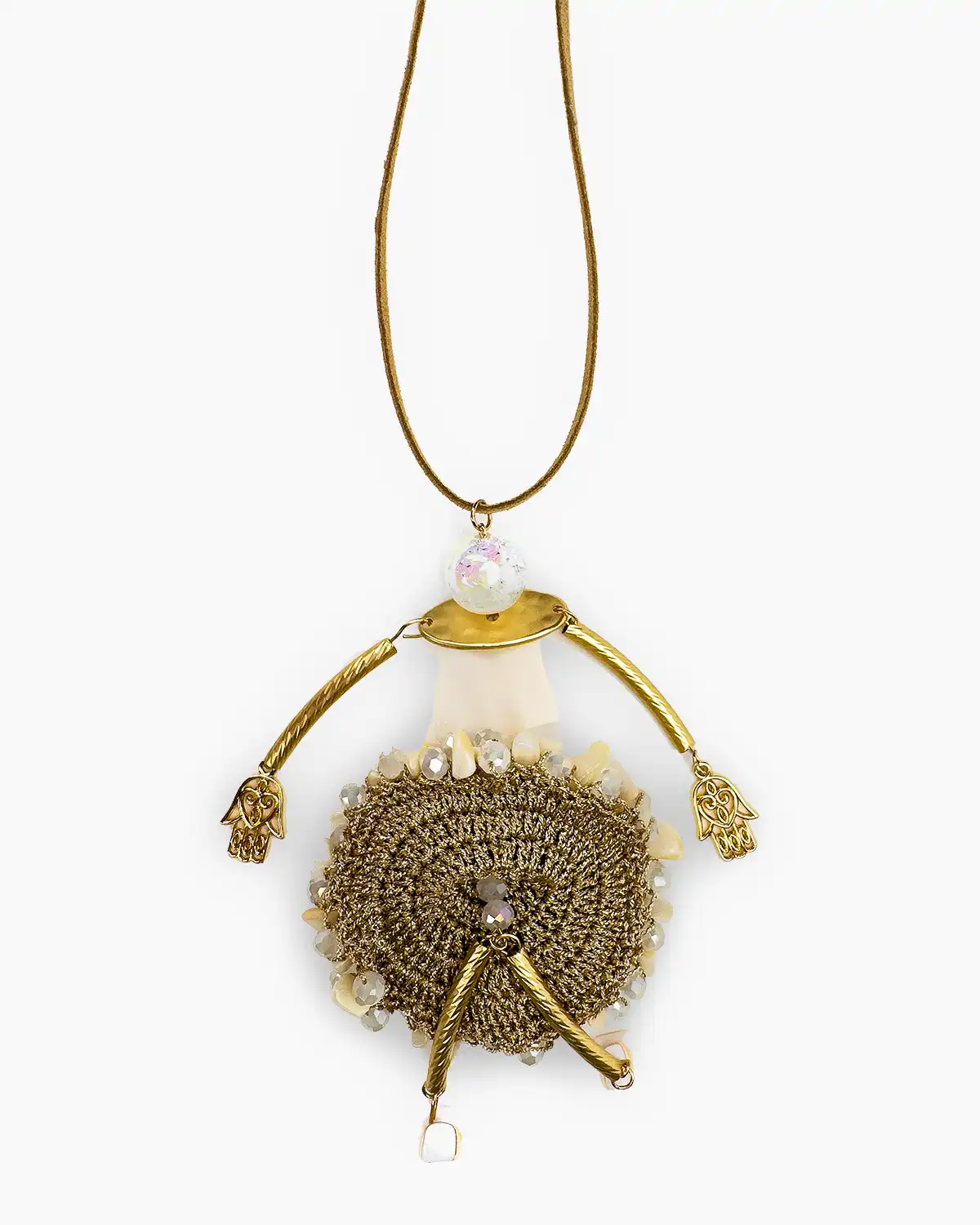 Colier Magdy Ecou argintiu [2]