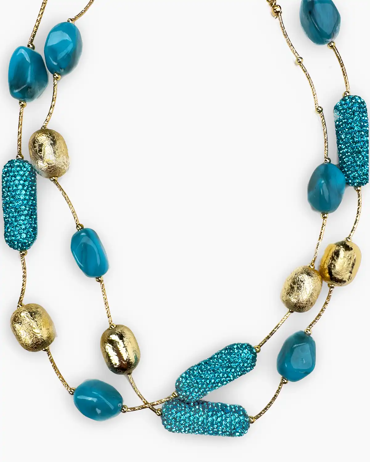 Colier Magdy Elara Vian turcoaz [2]