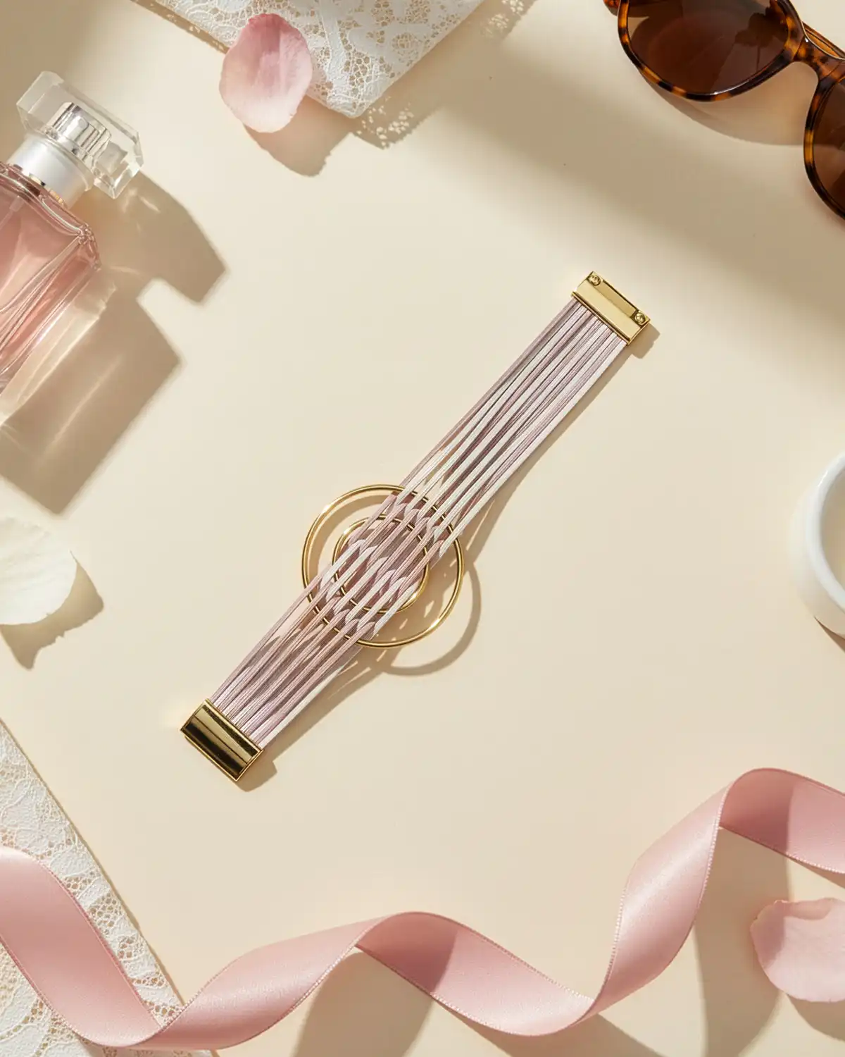 Brățări - Brățară Magdy Aveline roz