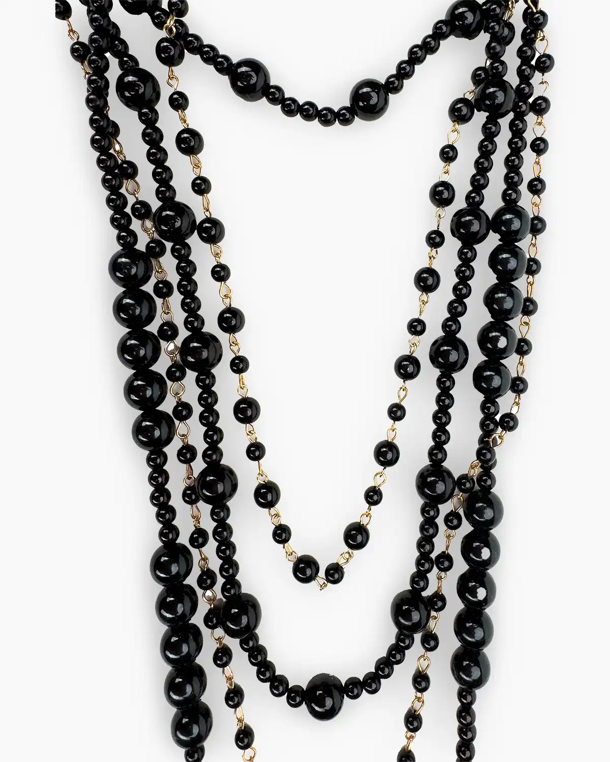 Colier Magdy Bellagio Serbelloni negru [1]