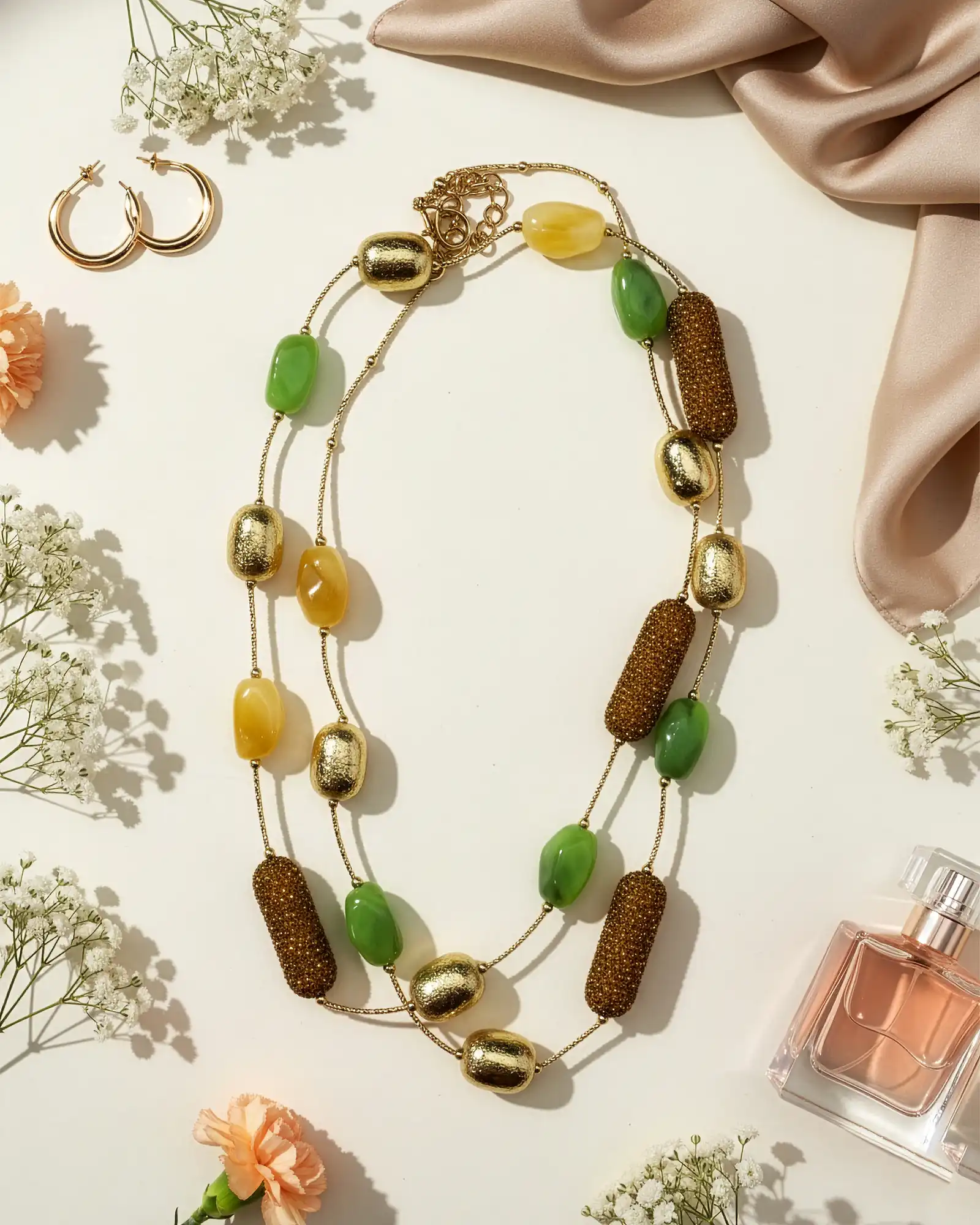 Gablonțuri - Colier Magdy Elara Vian multicolor