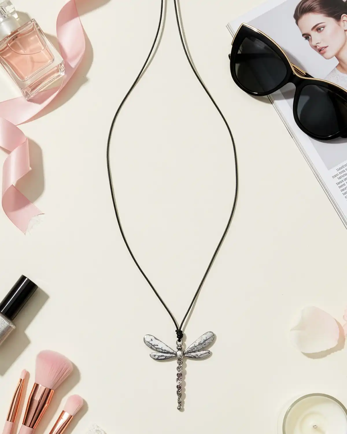 Coliere & Lanțuri - Colier Magdy Gstaad Éclat argintiu