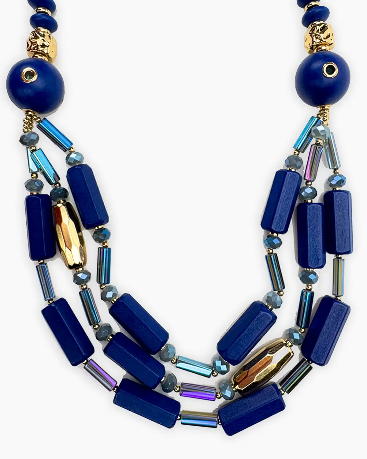 Colier Magdy Kalliope albastru [1]