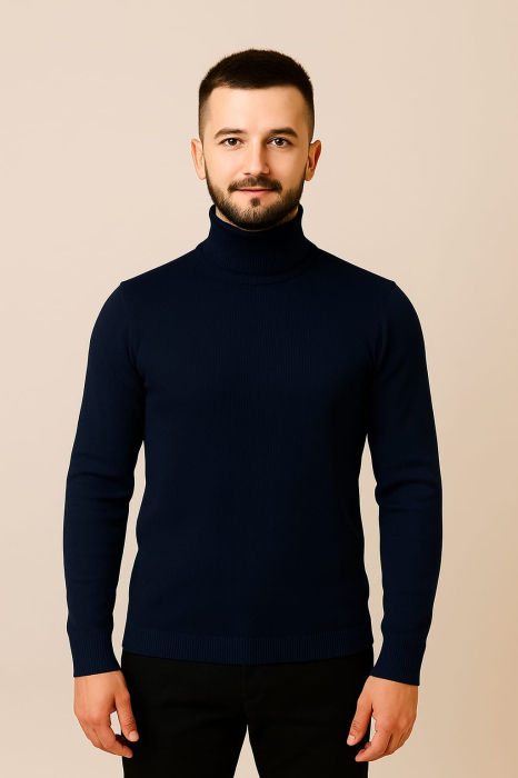 Set 4 bucati Maletă bărbătească slim fit din tricot fin – elegantă, călduroasă și confortabilă, Marime universala (S-L) [5]