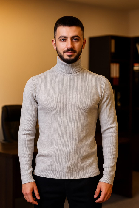 Set 4 bucati Maletă bărbătească slim fit din tricot fin – elegantă, călduroasă și confortabilă, Marime universala (S-L) [6]