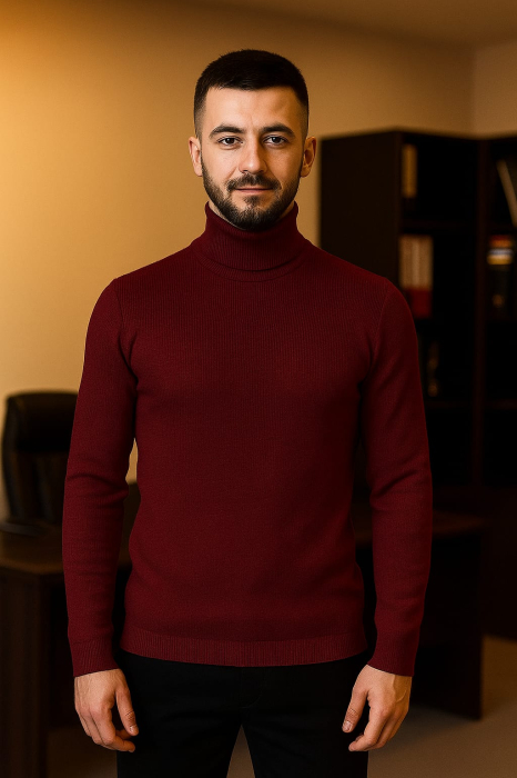 Set 4 bucati Maletă bărbătească slim fit din tricot fin – elegantă, călduroasă și confortabilă, Marime universala (S-L) [3]