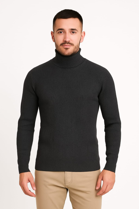 Set 4 bucati Maletă bărbătească slim fit din tricot fin – elegantă, călduroasă și confortabilă, Marime universala (S-L) [2]