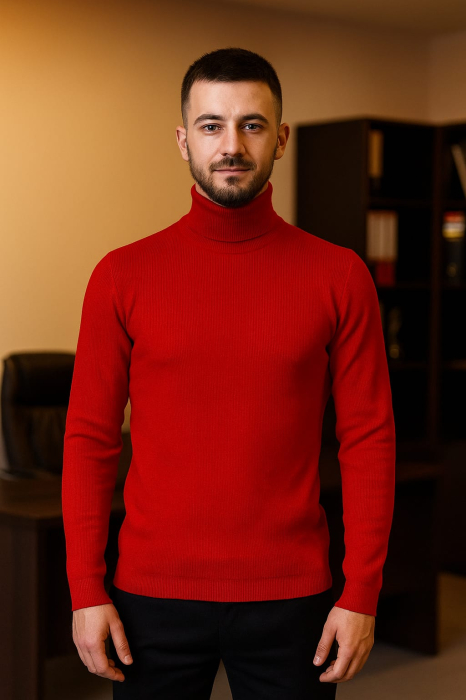Set 4 bucati Maletă bărbătească slim fit din tricot fin – elegantă, călduroasă și confortabilă, Marime universala (S-L) [5]