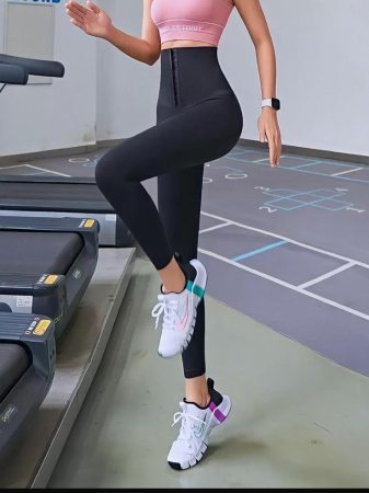 Colanți modelatori, Culoare negru, cu talie înaltă Lady Hürrem, vatuiti [1]