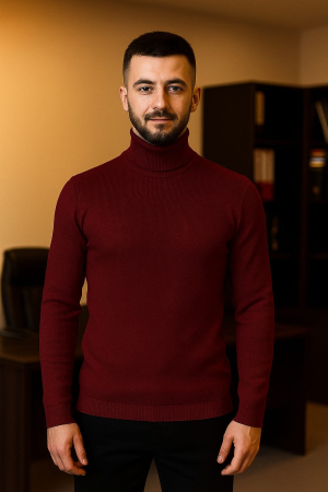 Set 4 bucati Maletă bărbătească slim fit din tricot fin – elegantă, călduroasă și confortabilă, Marime universala (S-L) [2]