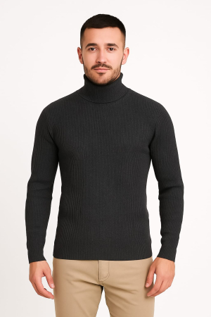 Set 4 bucati Maletă bărbătească slim fit din tricot fin – elegantă, călduroasă și confortabilă, Marime universala (S-L) [1]