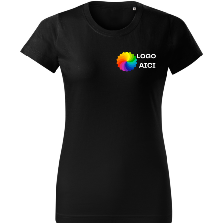 Tricouri Brodate - Tricou Femei Malfini 100% bumbac