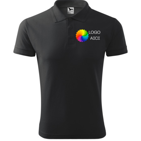 Tricouri Brodate - Tricou Polo Barbati Malfini Personalizabil