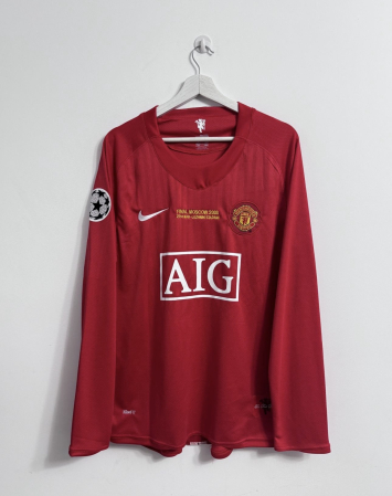 Premier league - Longsleeve Manchester United 2007/08 Home - Cristiano Ronaldo