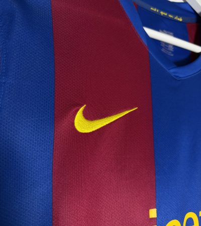 Longsleeve Barcelona 2007-08 Home - Ronaldinho [3]