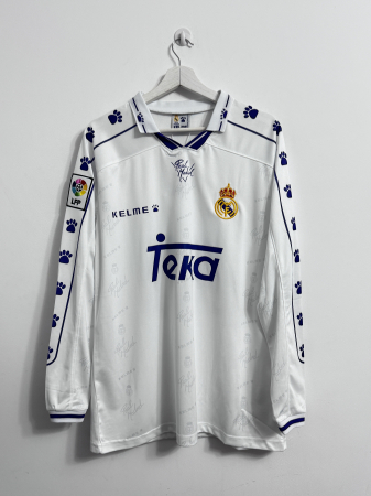 La Liga - Longsleeve Real Madrid  1996/97 Home - Laudrup
