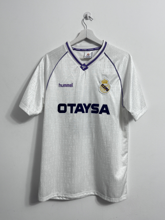 La Liga - Tricou Real Madrid 1991/92 Home - Gheorghe Hagi