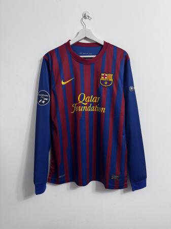 La Liga - Longsleeve FC Barcelona 2011/12 Home - Lionel Messi