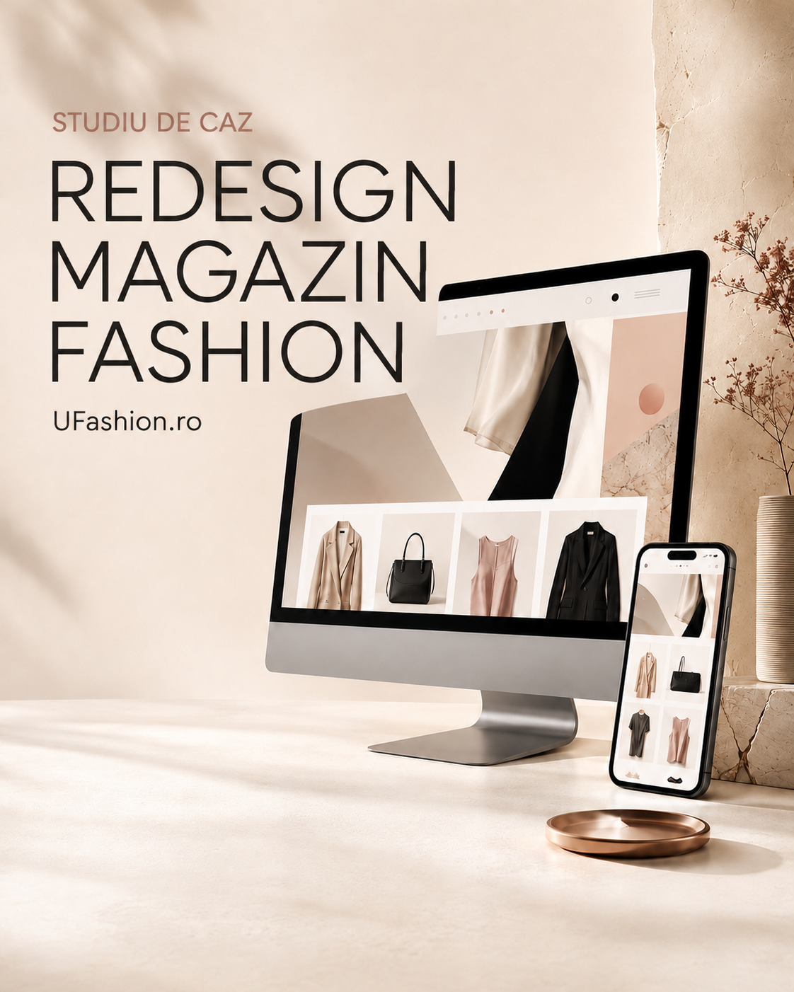 Redesign magazin fashion pe Gomag: studiul de caz UFashion.ro