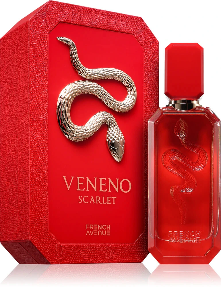 Fragrance World  Veneno Scarlet de 100 ml - Parfum Arabesc Original Import Dubai [1]