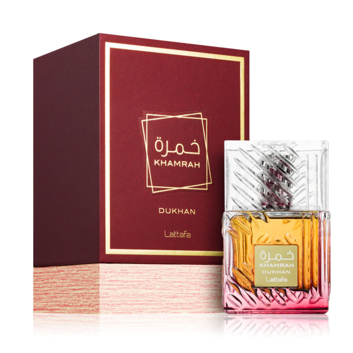 Lattafa Apă de parfum unisex Khamrah Dukhan, 100 ml [3]