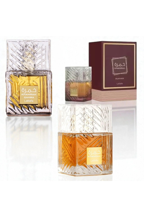 Set Apa de Parfum Unisex - Khamrah, Qahwa, Dukhan - 100 ml [1]