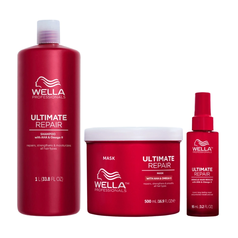 Set Ultimate Repair - Sampon 1000ml, Masca 500ml, Ser Miracle Rescue 95ml [1]